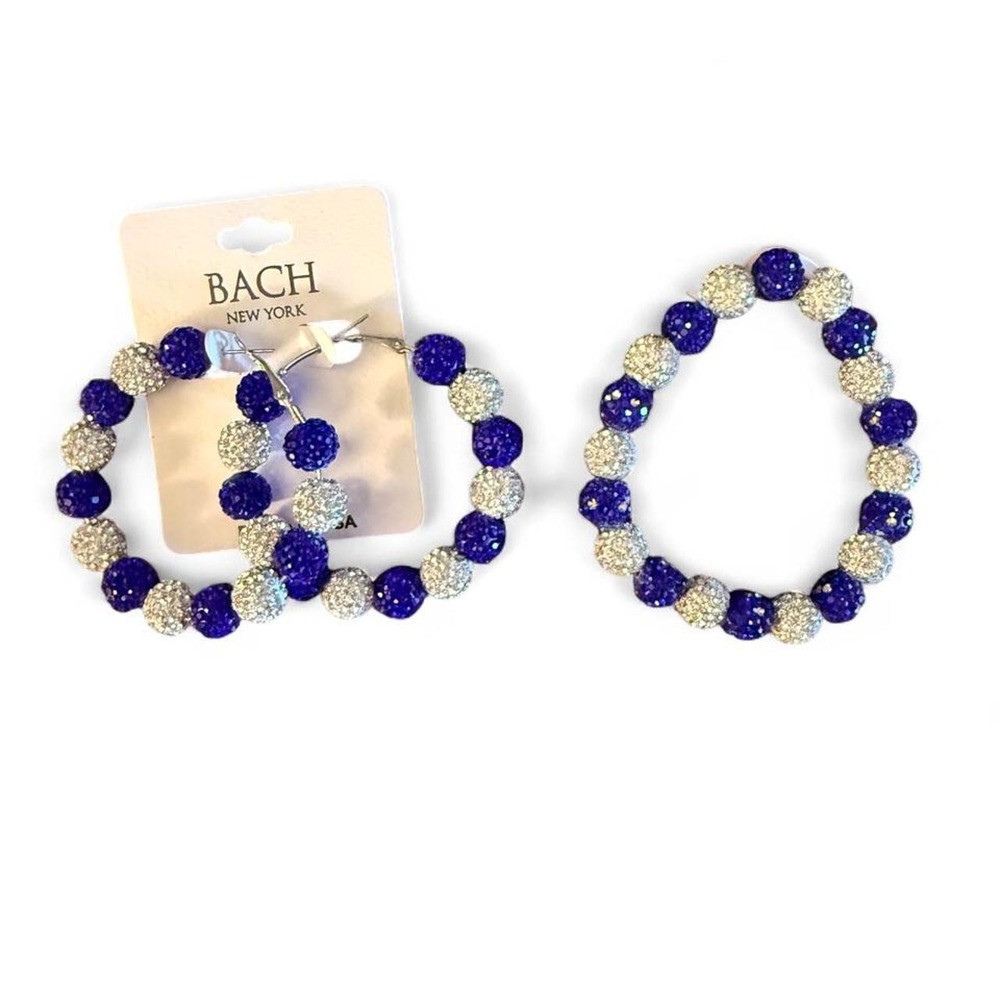 Dallas Cowboys Inspired Bracelet & Earring Set
